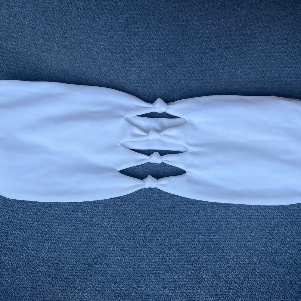 Mikoh Monaco knot bandeau top